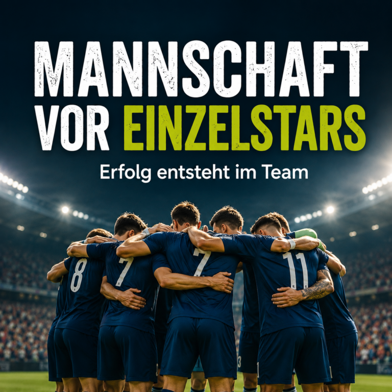 Mannschaft vor Einzelstars